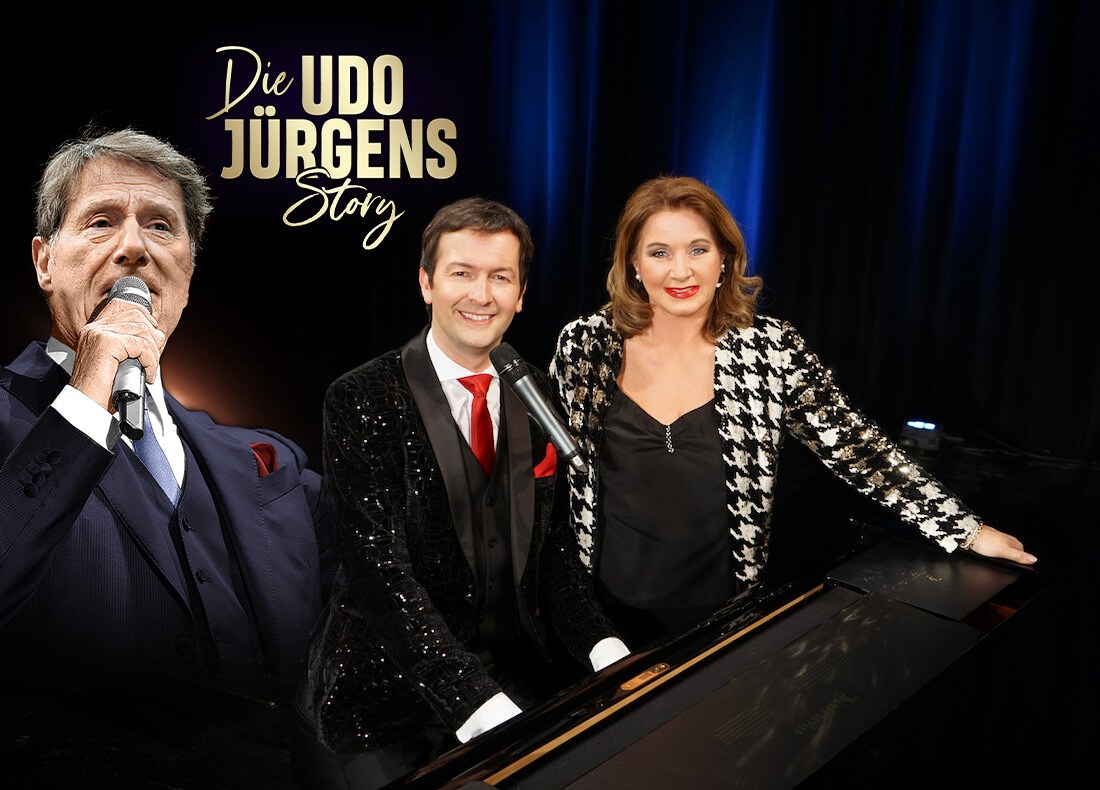 Plakat: Die Udo Jürgens Story — mit Gabriela Benesch und Alex Parker